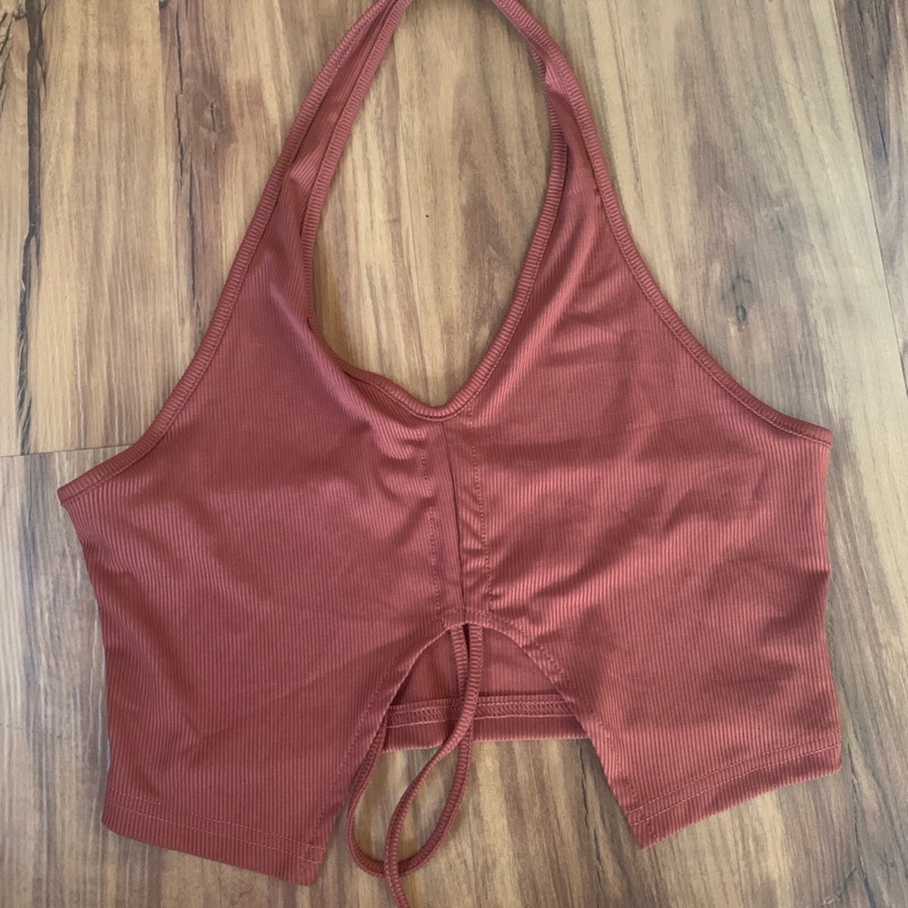 2pcs Rib-knit Top - Picture 4 of 6